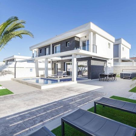 Casa Bos Dolpfin Wellness Luxury Entire Villa Pool & Jacuzzi Gran Alacant Near Beach Puerto Marino Ngoại thất bức ảnh