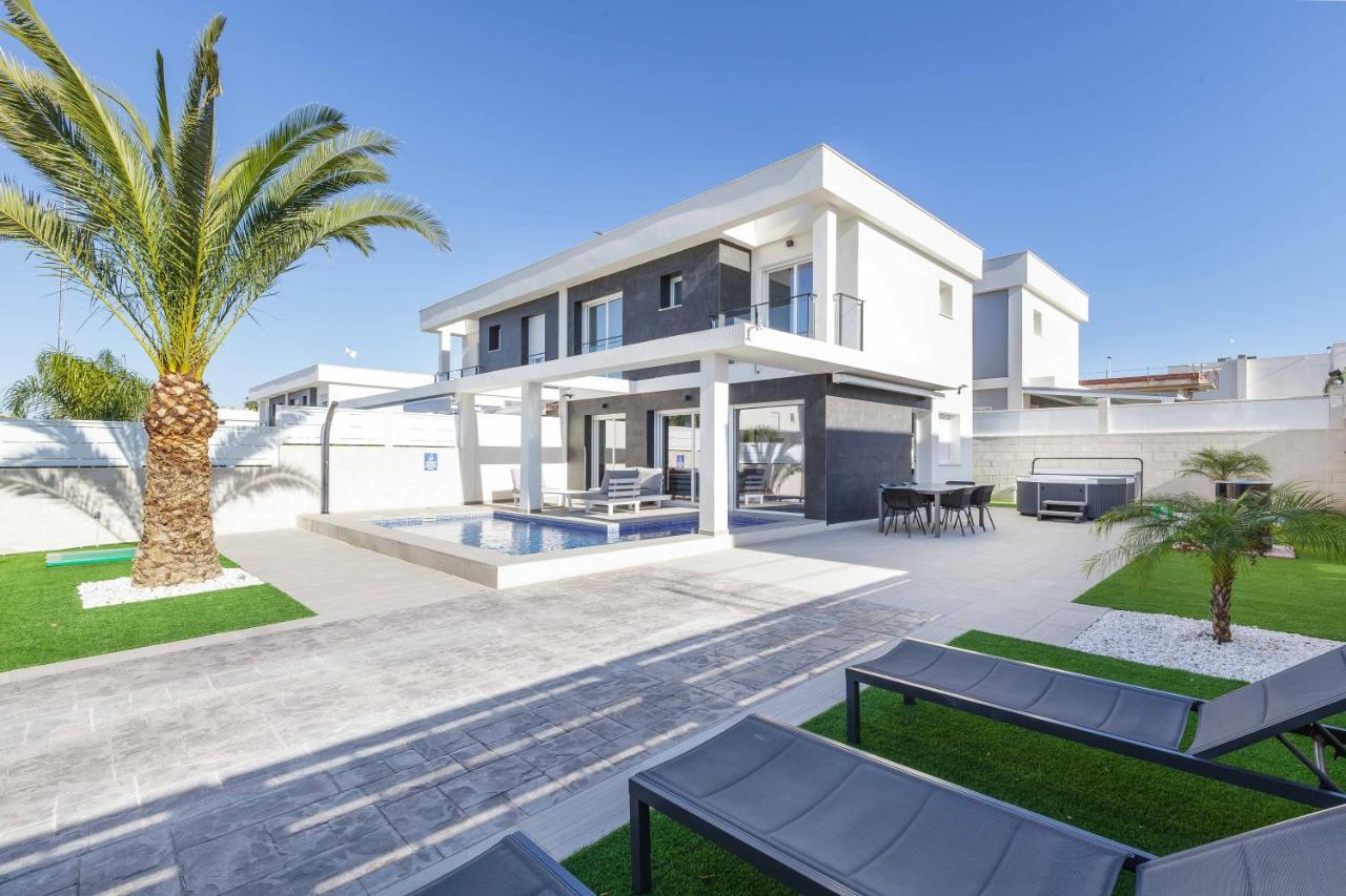Casa Bos Dolpfin Wellness Luxury Entire Villa Pool & Jacuzzi Gran Alacant Near Beach Puerto Marino Ngoại thất bức ảnh